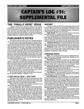 CL 51 Supplemental